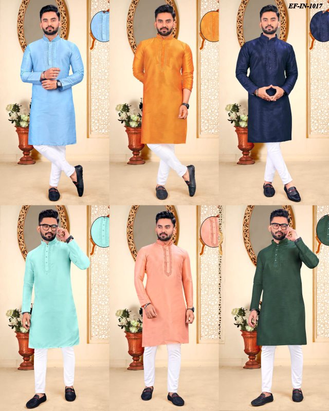 Luxury Cotton With Embroidery Work Kurta Pajama