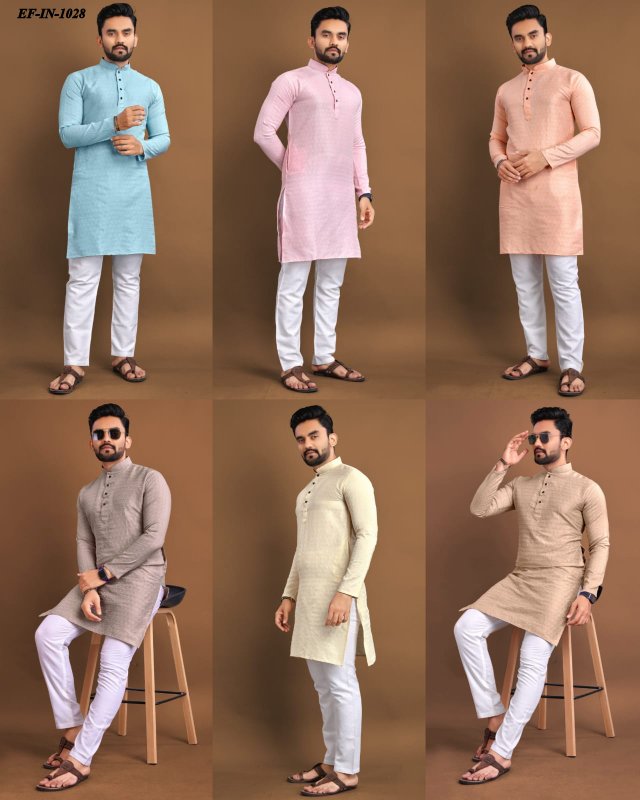 Luxury Soft Jacquard With Self Buti Mens Wear Kurta