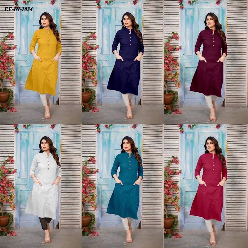 Super Magic Cotton With Button and Pocket Pattern