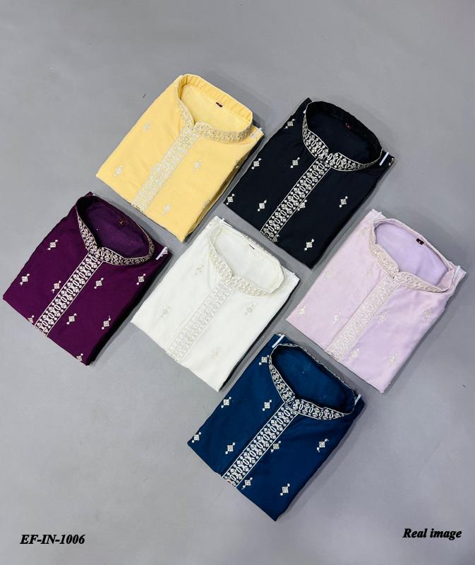 Luxury Matka Silk With Embroidery And Silver Zari Work Kurta With Pajama