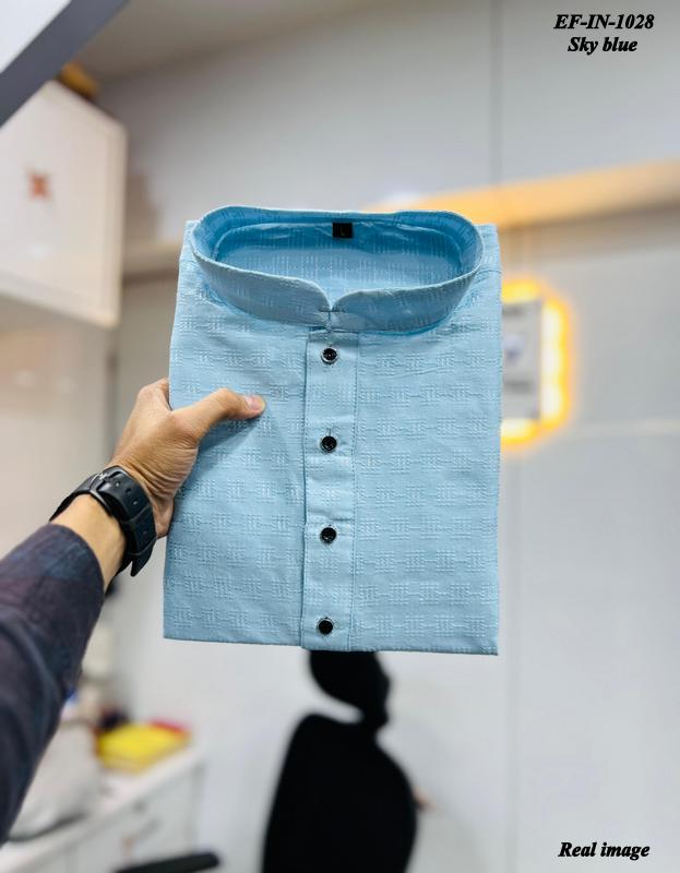 Luxury Soft Jacquard With Self Buti Mens Wear Kurta