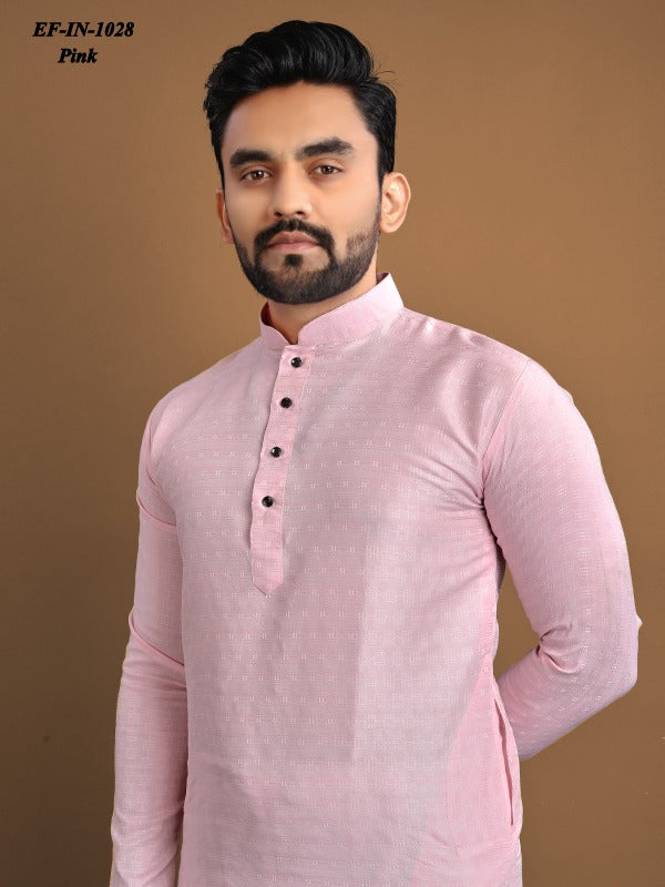 Luxury Soft Jacquard With Self Buti Mens Wear Kurta