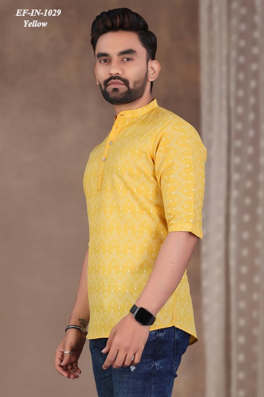 Magic Cotton With Foil Printed Shirt