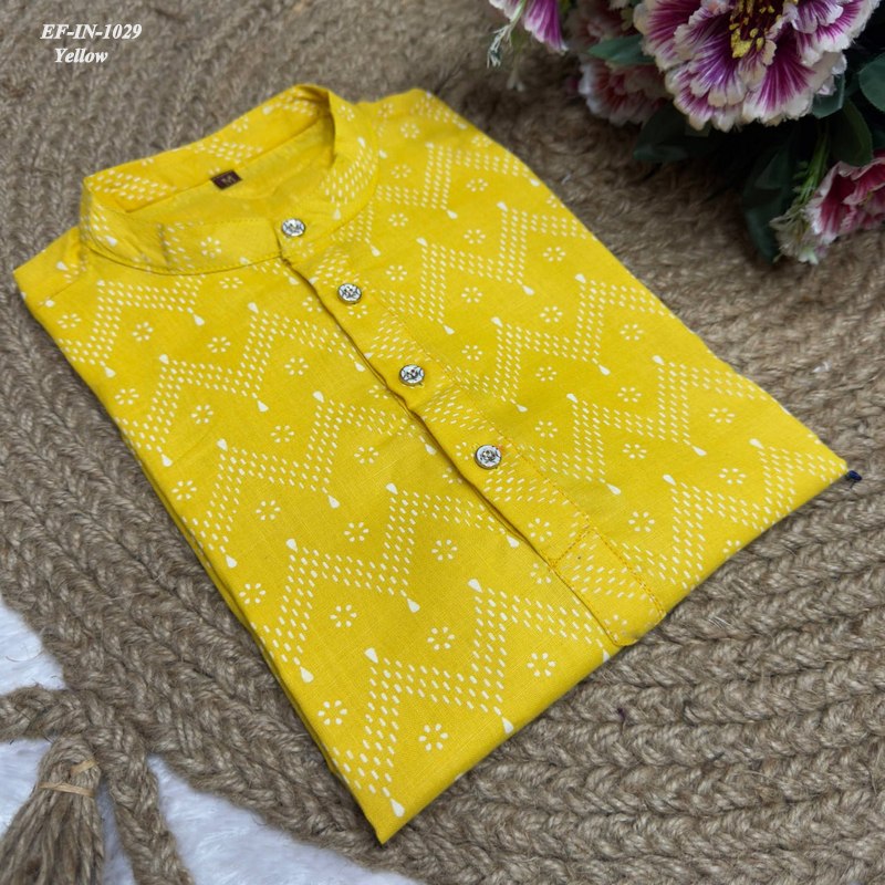 Magic Cotton With Foil Printed Shirt