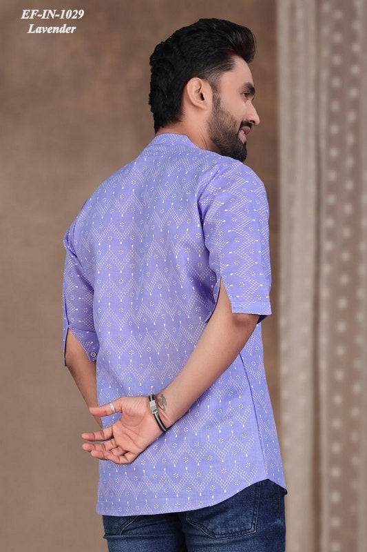 Magic Cotton With Foil Printed Shirt