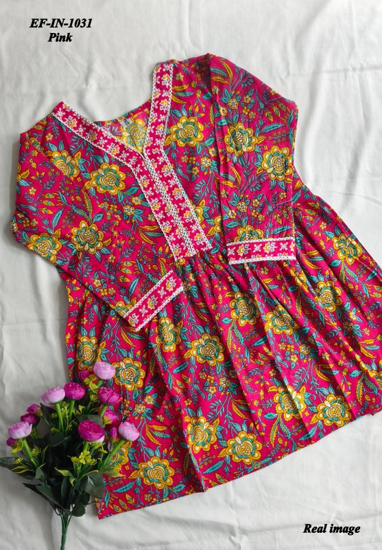 Exclusive Designer Premium Cotton Printed Top