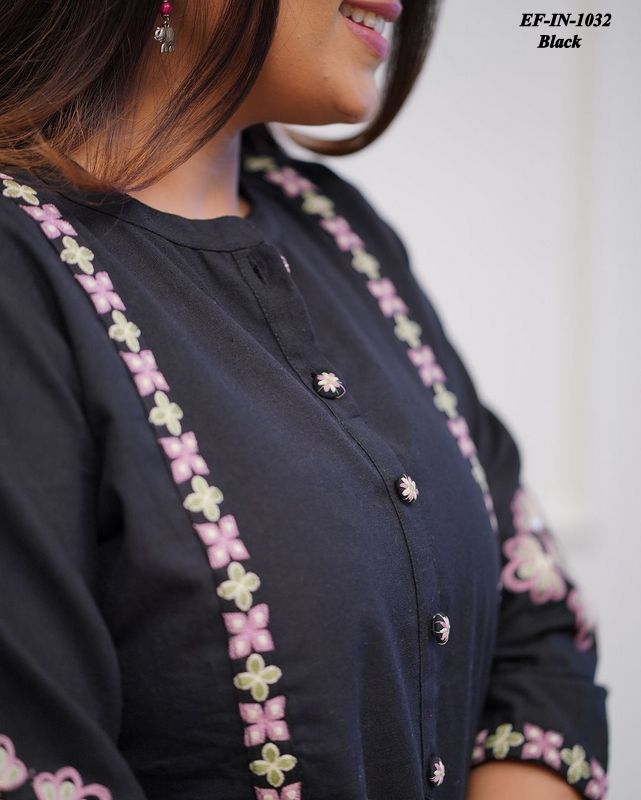 Latest Heavy Rayon With 2 Pocket Kurti With Pant Co-ord Set