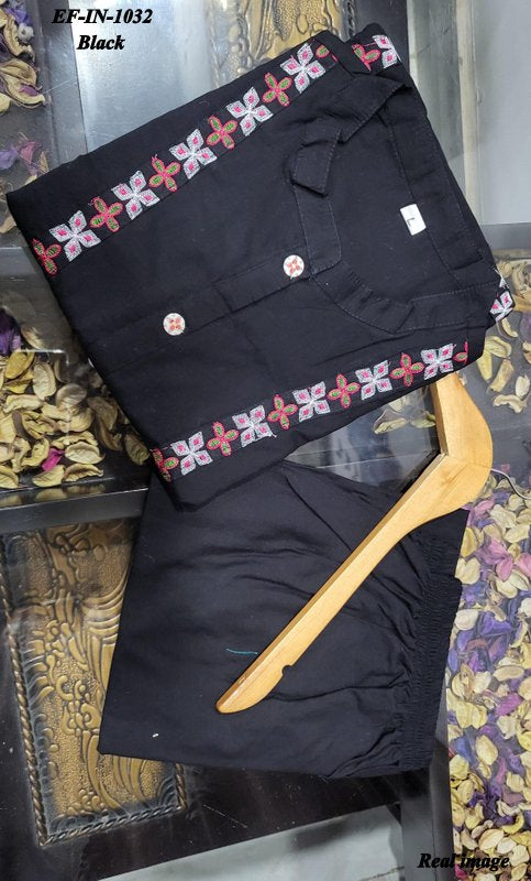 Latest Heavy Rayon With 2 Pocket Kurti With Pant Co-ord Set