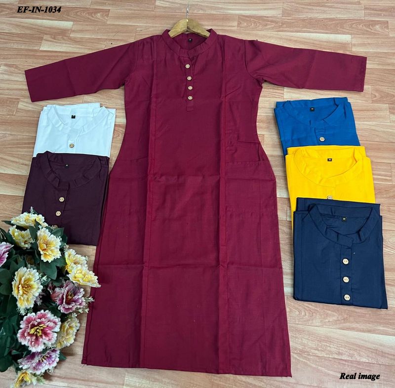 Super Magic Cotton With Button and Pocket Pattern