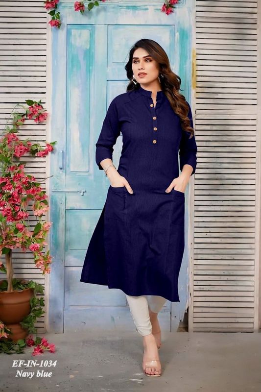 Super Magic Cotton With Button and Pocket Pattern