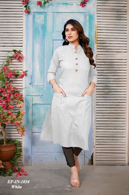 Super Magic Cotton With Button and Pocket Pattern