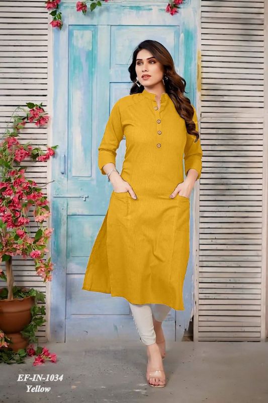 Super Magic Cotton With Button and Pocket Pattern