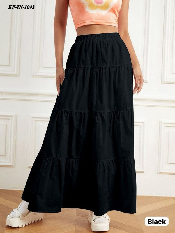 Beautiful Rayon Full Flair Comfortable Skirt