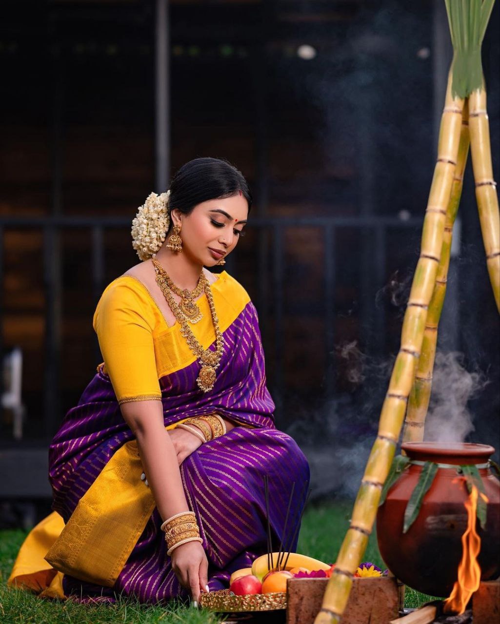 Exclusive Banarasi Soft Lichi Silk With Jacquard Work Sarees