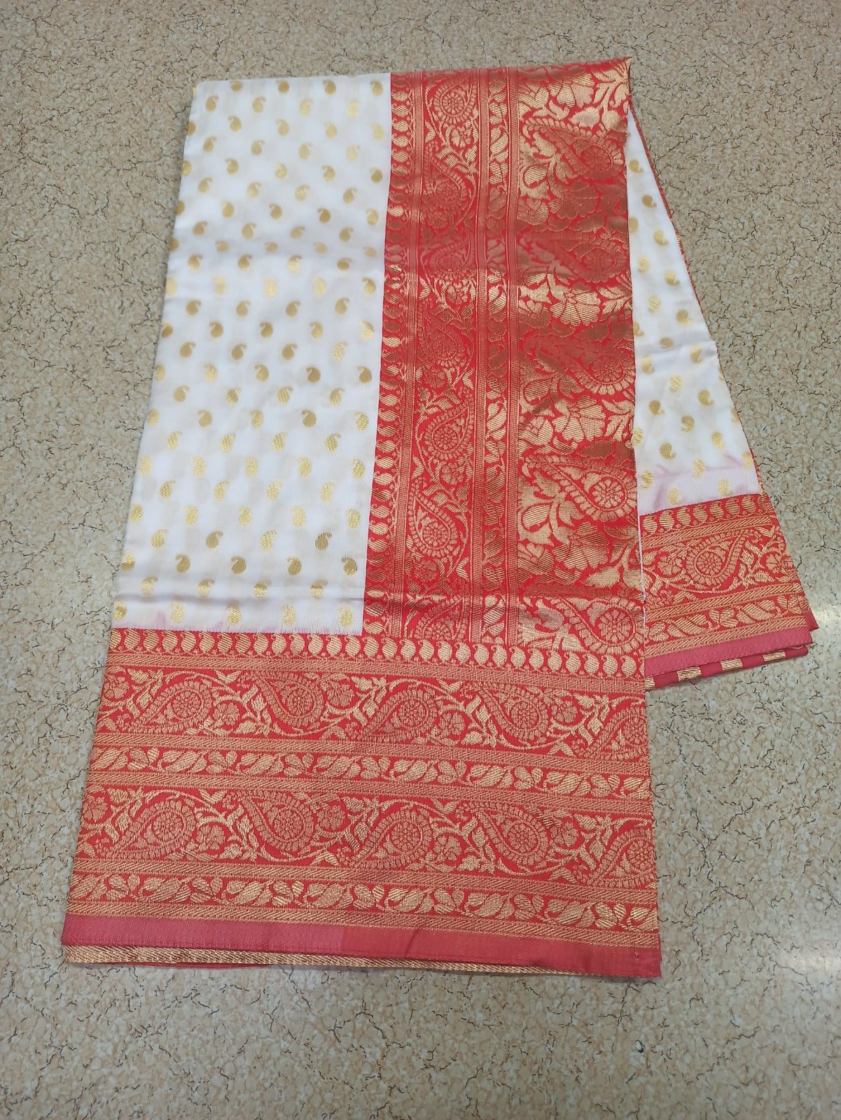 Designer Soft Lichi Silk With Jacquard Work Sarees