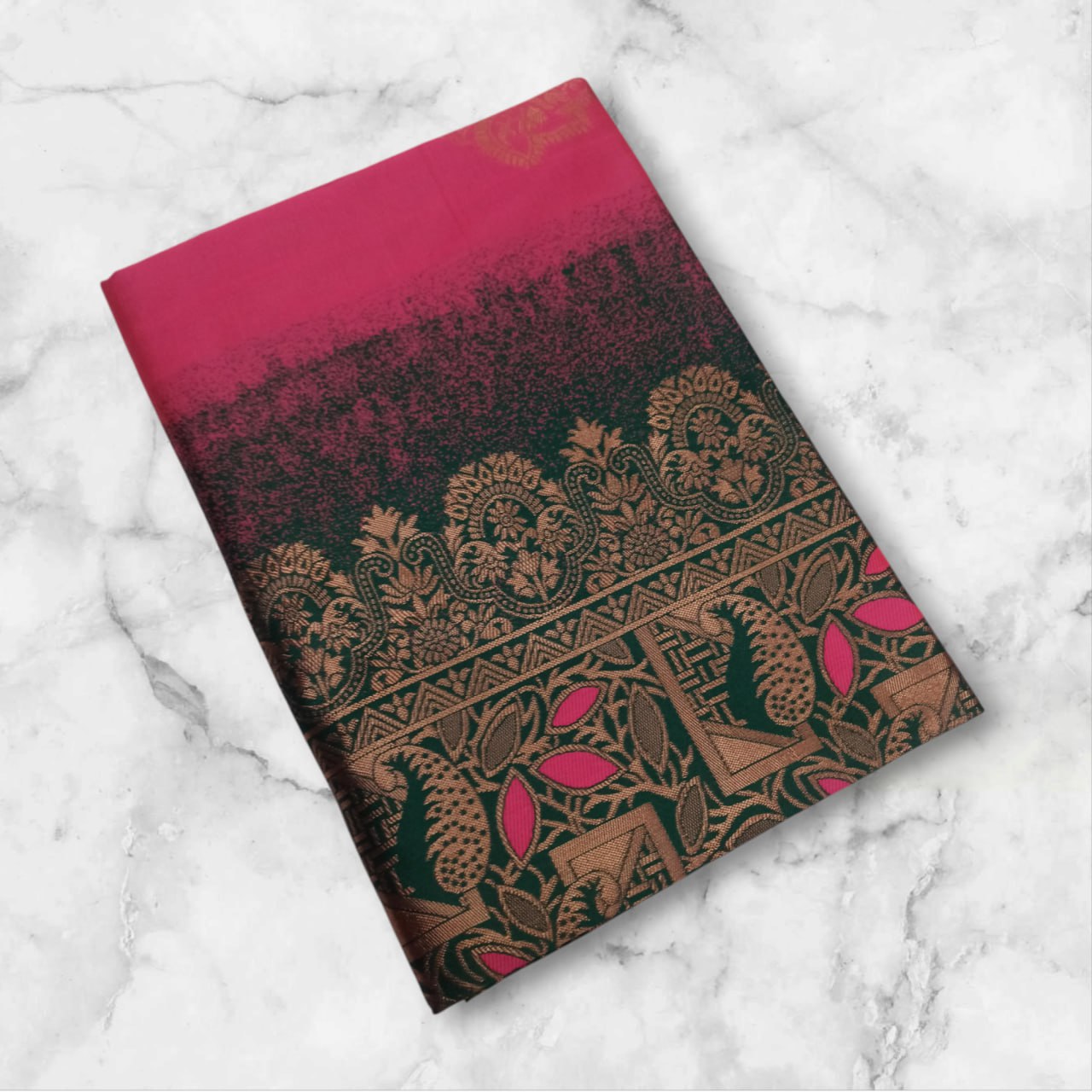 Tranding Soft Lichi Silk With Jacquard Work Sarees