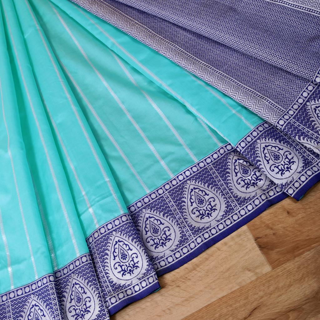Tradtional Soft Lichi Silk Jacquard Work Sarees