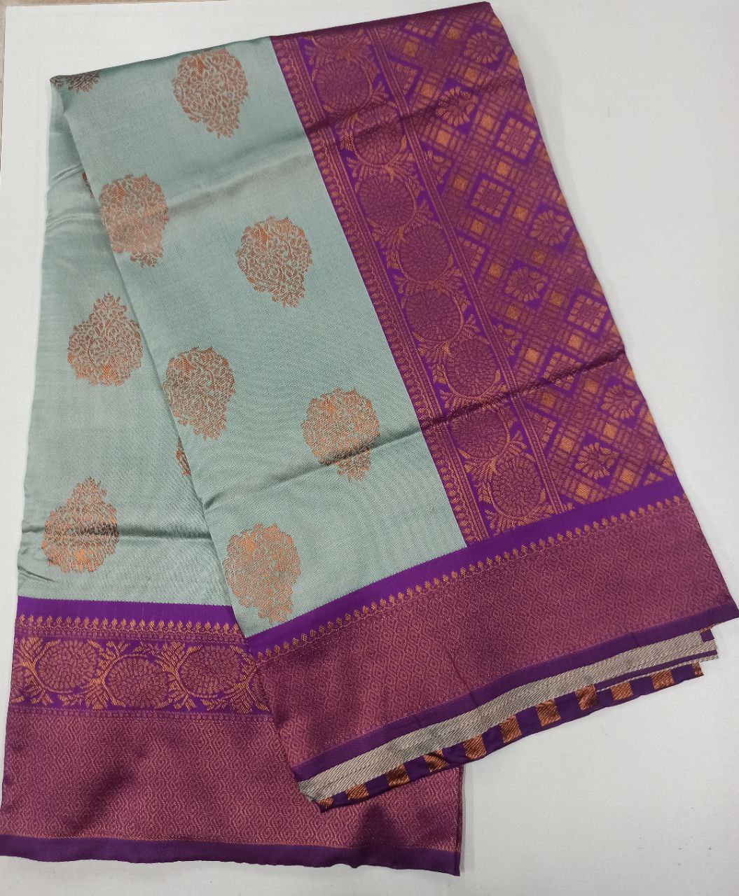 Exclusive Soft Lichi Silk With Jacquard Work Sarees