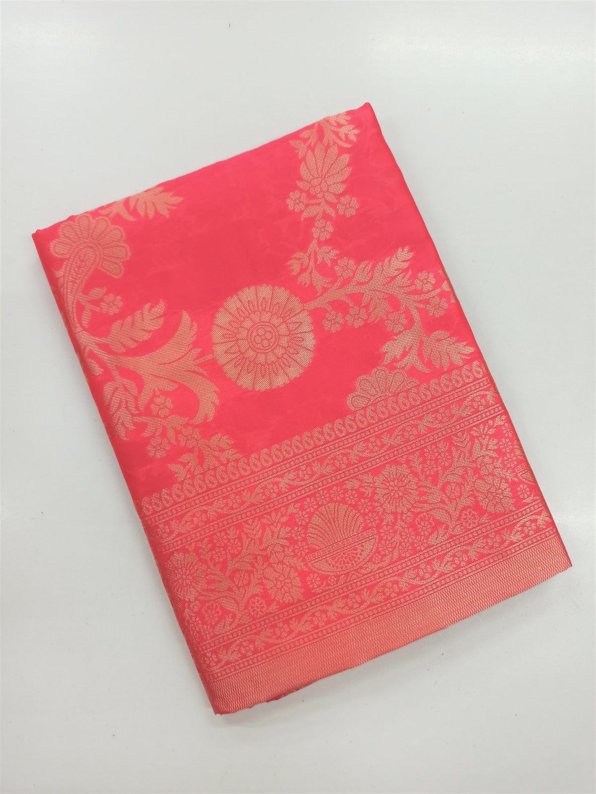 Latest Soft Lichi Silk Jacquard Work Sarees