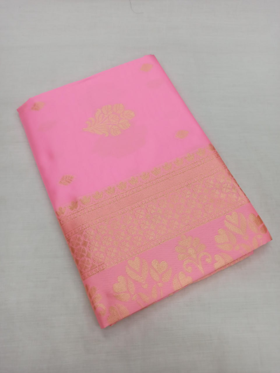 Partywear Soft Lichi Silk Jacquard Work Sarees