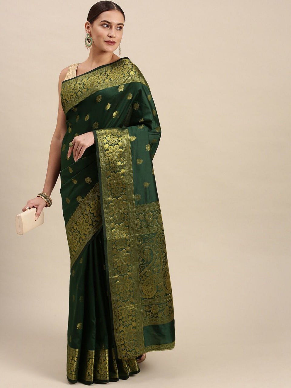 Designer Soft Lichi Silk Jacquard Work Sarees