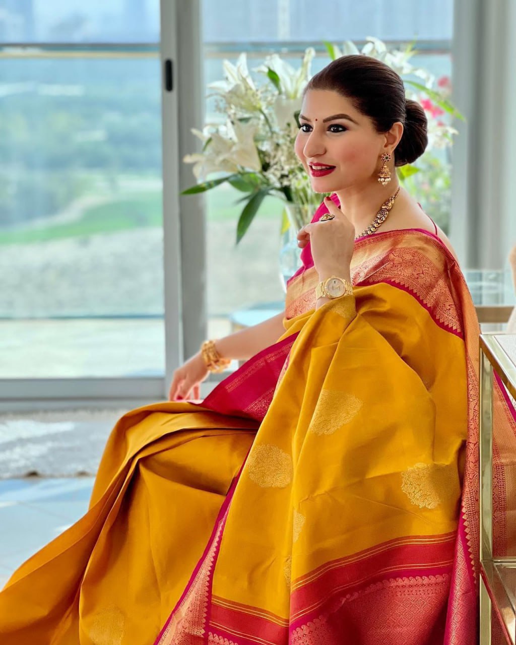 Trending Soft Lichi Silk Jacquard Work Sarees