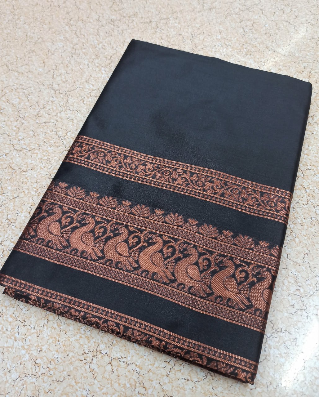 Trending Soft Lichi Silk Jacquard Work Sarees