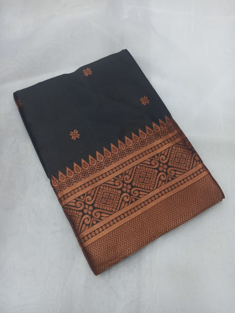 Designer Banarasi Soft Lichi Silk Jacquard Work Sarees