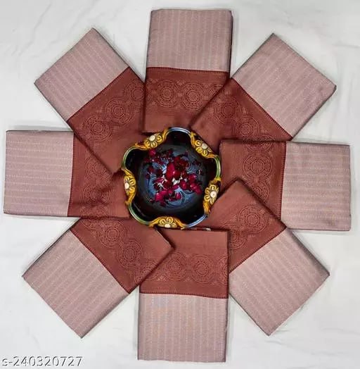 Exclusive Soft Lichi Silk With Jacquard Work Sarees