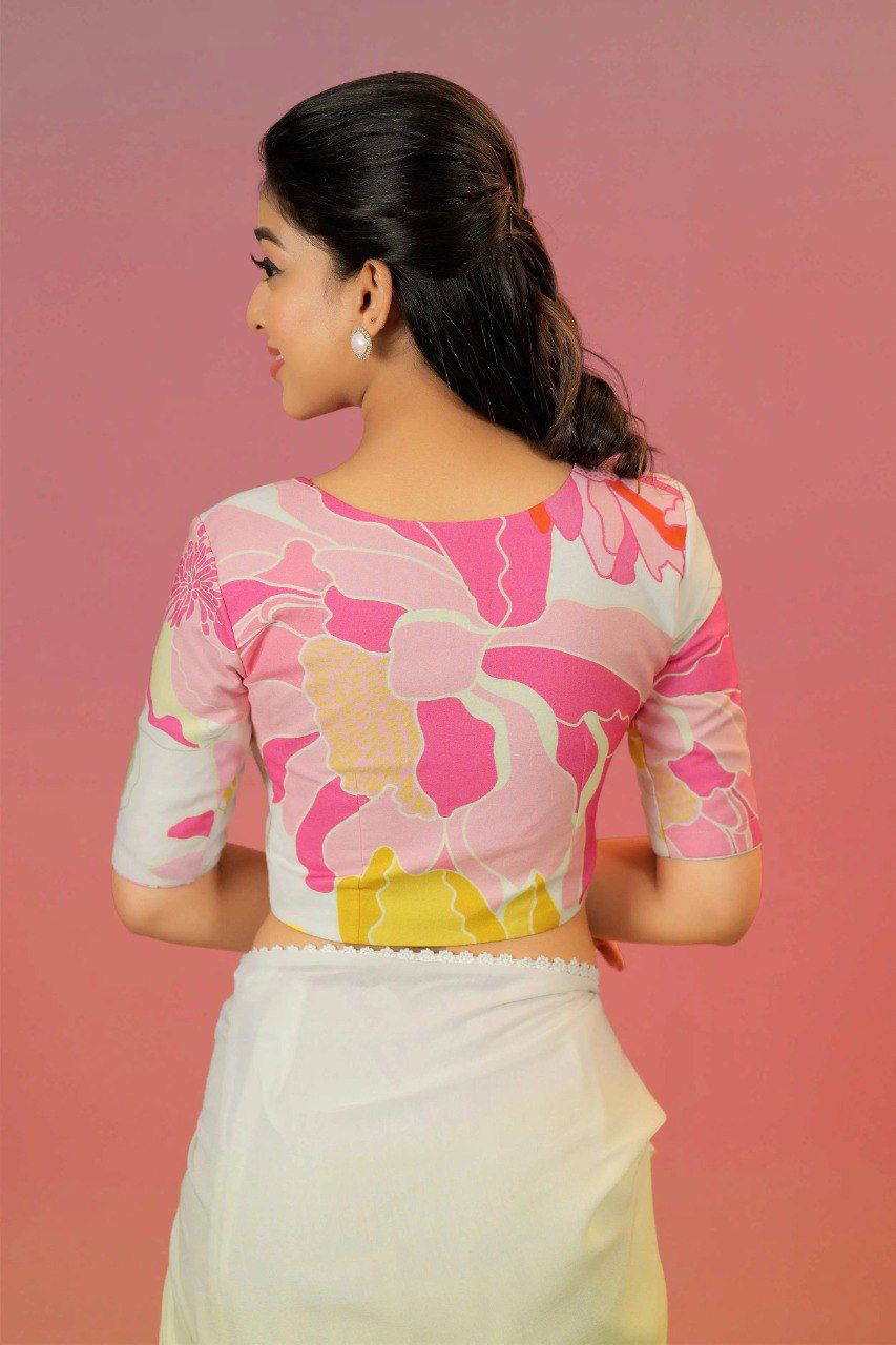 Exclusive Soft Georgette With Fancy Lace Sarees