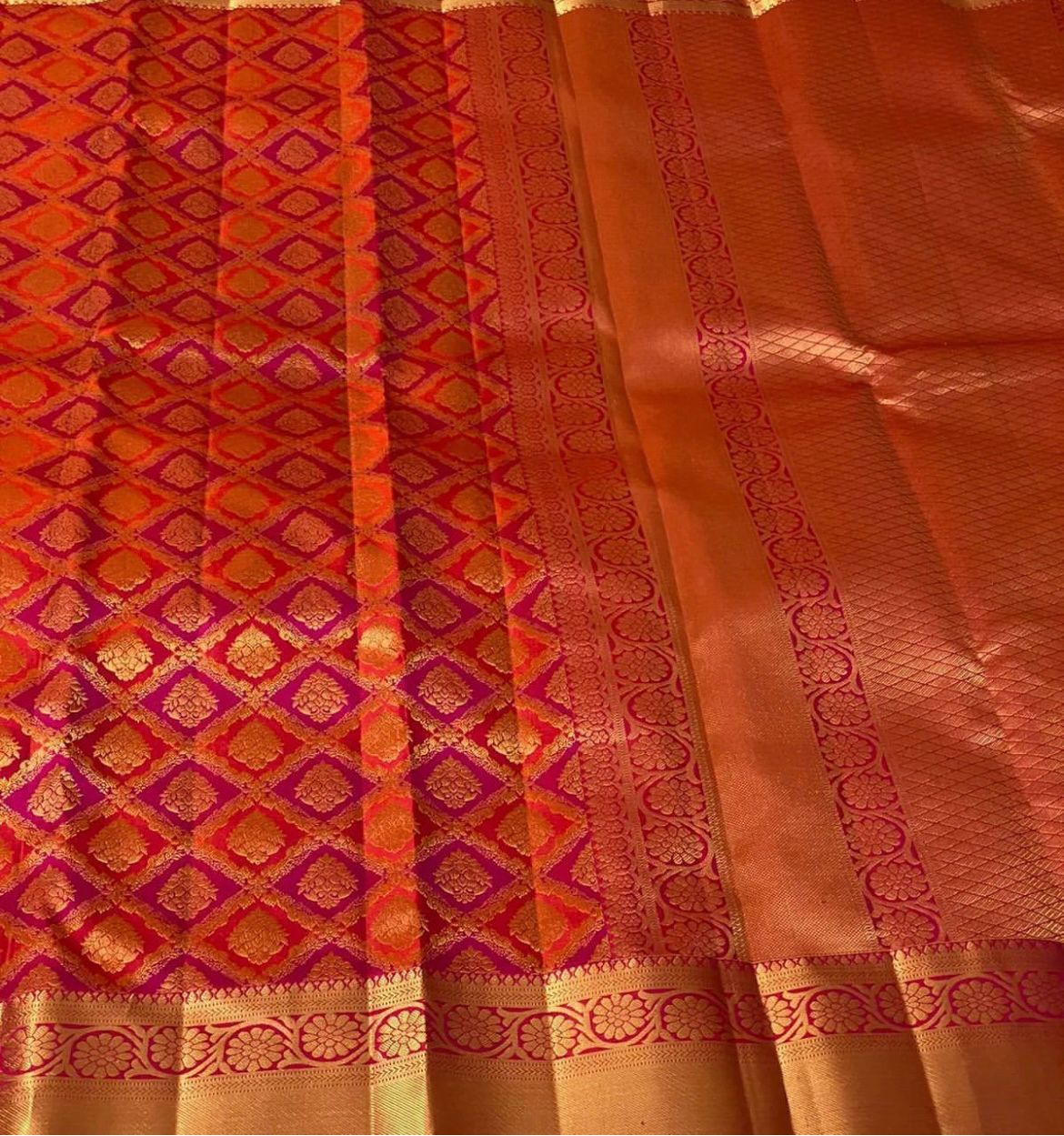 Beautiful Soft Lichi Silk Jacquard Work Sarees