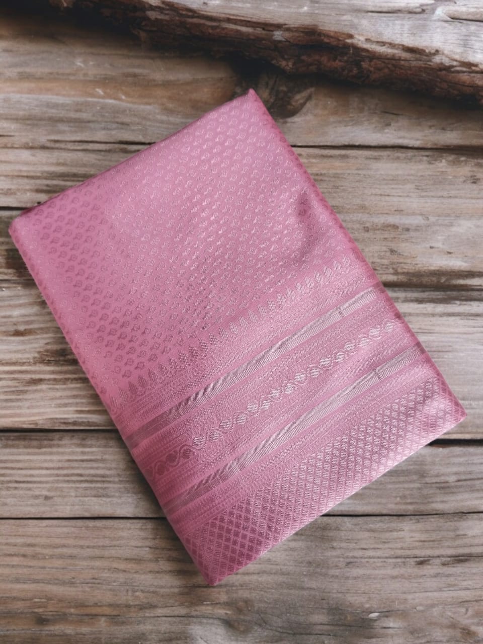 Partywear Soft Lichi Silk Jacquard Work Sarees