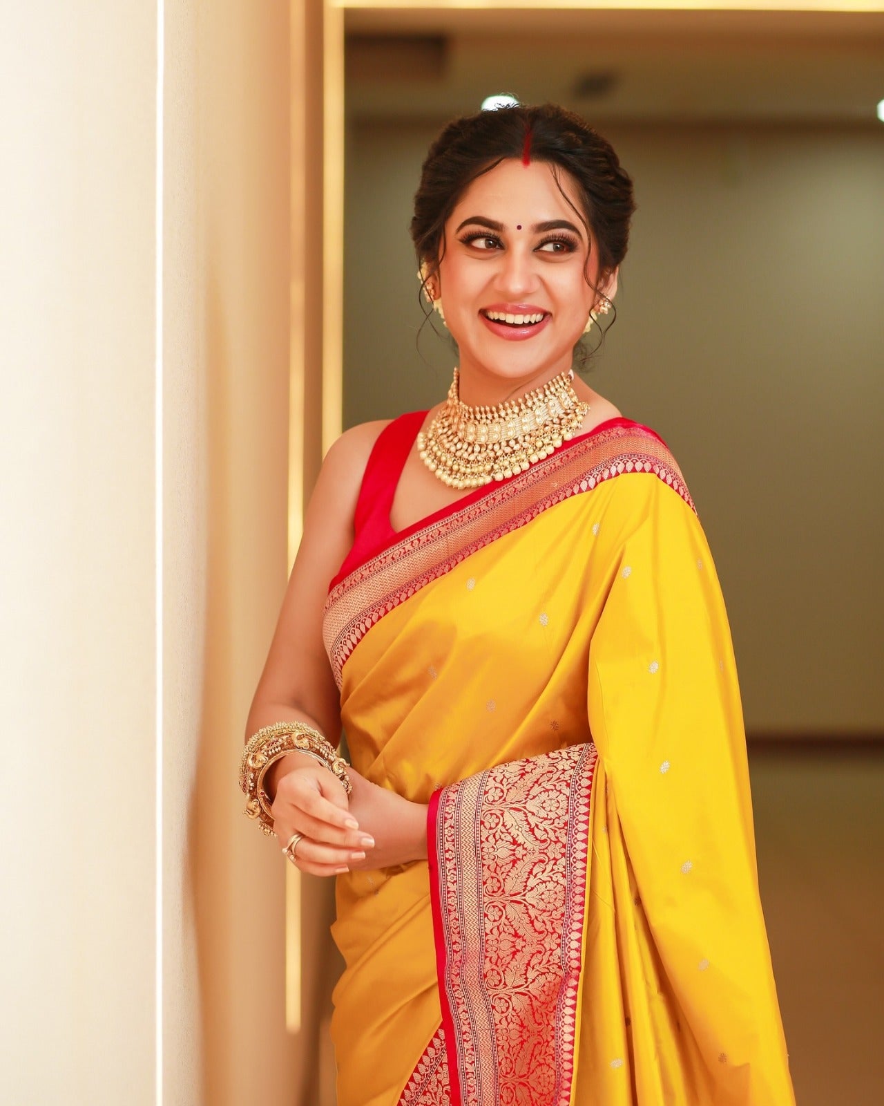 Exclusive Soft Lichi Silk Jacquard Work Sarees