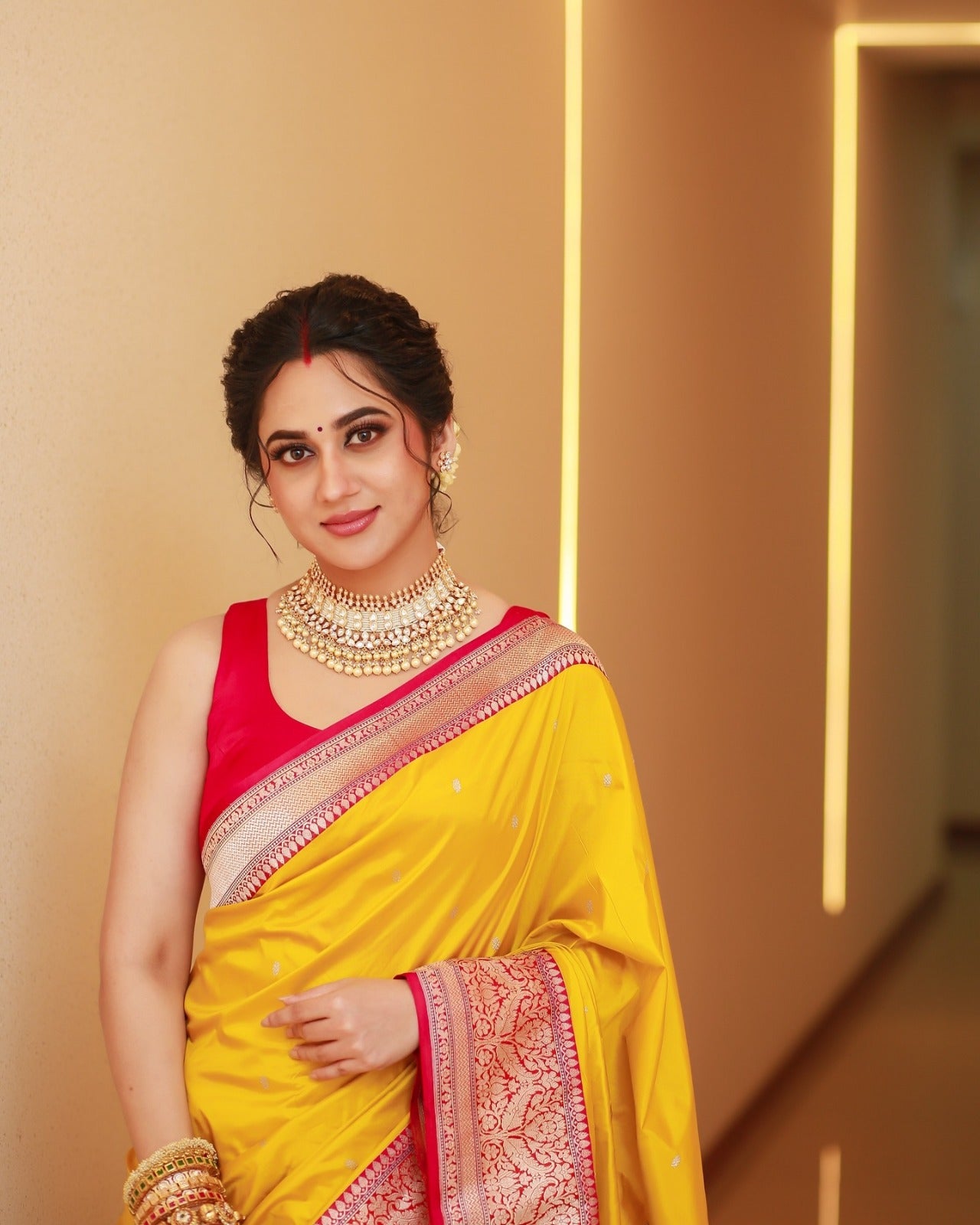 Exclusive Soft Lichi Silk Jacquard Work Sarees